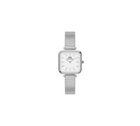 Orologio Donna Daniel Wellington Quadro DW00100521 Acciaio Maglia Milano Bianco