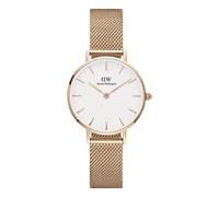 Daniel Wellington Orologio analogico 'Petite Melrose RG White' oro rosé, Taglia One Size