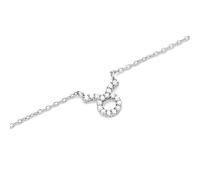 Daniel Wellington Zodiaco Toro DW00400944 - Collana in Acciaio con Cristallo