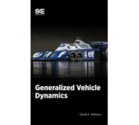 Daniel Williams Generalized Vehicle Dynamics (Tascabile)