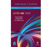 Daniel Z Feldman Letter and Spirit (Copertina rigida)