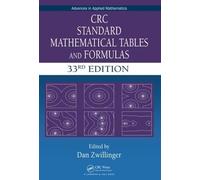Daniel Zwillinge CRC Standard Mathematical Tables and Formula (Copertina rigida)