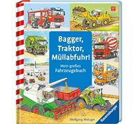 Daniela Prusse Wolfga Bagger, Traktor, Müllabfuhr: Mein großes Fahr (Tascabile)