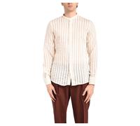 Daniele Alessandrini - Casual Shirt - - Shirts - Uomo - Beige - 3XL