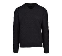 Daniele Alessandrini - Maglione a V Sweater - - Knitwear - Uomo - Nero - S