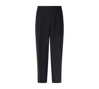 Daniele Alessandrini - Pantalone nero con elastico in vita e fondo a palazzo per