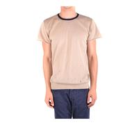 Daniele Alessandrini - T-Shirt Uomo Elegante - - Tops - Uomo - Beige - L