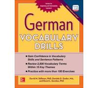 Daniele Godor David Stillman Ronni Gordon German Vocabulary Drills (Tascabile)