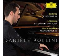 Daniel Pollini – Chopin: Etudes Op. 10; Scriabin: Late Works Opp. 70-74 – CD