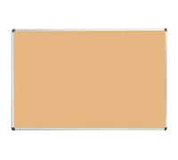 Danieli | Bacheca in Sughero 150 × 100 | Pannello in Sughero Naturale con Telaio in Alluminio e Coprivite a Scomparsa. Lavagna Sughero da Muro per Foto e Avvisi.