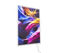 Danieli - Cornice a Scatto LED Retroilluminata per Poster 70x100 cm. Schermo Led Pubblicitario in Alluminio, Ideale per Vetrine, Negozi, Agenzia Immobiliare. Insegna Luminosa Led