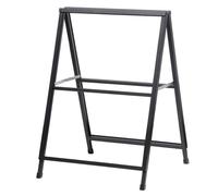 Danieli | Espositore da Terra a Cavalletto Bifacciale in Ferro 90x120 cm | Espositore Negozio per Pannello Pubblicitario a Pavimento | Espositore per esterni per Avvisi e Poster