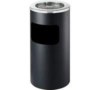 Danieli Ho.Re.Ca. Posacenere da Terra CEP011L/NE | Posacenere da Esterni con Gettacarte | Posacenere da Pavimento con Griglia in Acciaio | Centimetri Ø 30 x 61 | Litri 15 | Nero