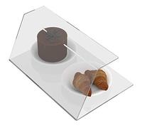 Danieli | Parafiato per Alimenti 45 cm - Vetrina in Acrilico Trasparente per Bancone Bar | Espositore Brioches e Alimenti PRF01