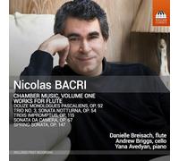 Nicolas Bacri Nicolas Bacri: Chamber Music: Works for Flute - Volume 1 (CD)