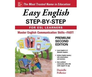 Danielle Pelletie Easy English Step-by-Step for ESL Learners, Secon (Tascabile)