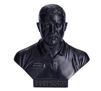 danila-souvenirs Busto statua scultura di pietra del presidente ucraino Volodymyr Zelens'kyj (Zelensky) 15 cm