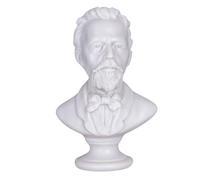 danila-souvenirs Busto Statua Scultura in Marmo del scrittore Russo Anton Čechov 12,5 cm