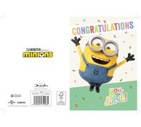 Danilo Minions Congratulations You did it! Biglietto di auguri, 14 x 10 cm