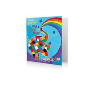 Danilo Promotions Biglietto di compleanno Elmer The Patchwork Elefante