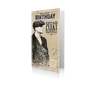 Danilo Promotions Biglietto di compleanno Peaky Blinders, biglietto di compleanno, multicolore, 9 x 5
