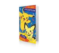 Danilo Promotions Biglietto di compleanno ufficiale Pokemon, per un super nipote