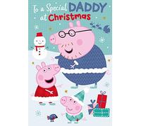 Danilo Promotions Biglietto di Natale ufficiale Peppa Pig, multicolore, PGX10
