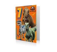 Danilo Promotions Jurassic World Age 7 - Biglietto di auguri per compleanno, Camp Cretaceous