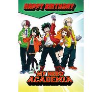 Danilo Promotions Limited - Biglietto di auguri ufficiale My Hero Academia, 17,8 x 12,7 cm