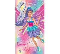 Danilo Promotions LTD Barbie 8 Anni Biglietto di Compleanno