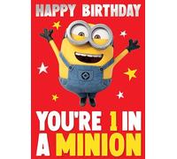Danilo Promotions LTD Biglietto di auguri di compleanno con Minions Cattivissimo me
