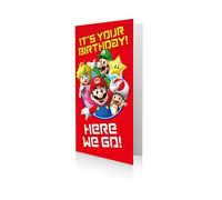 Danilo Promotions LTD Biglietto di auguri di compleanno Super Mario, It's Your Birthday!