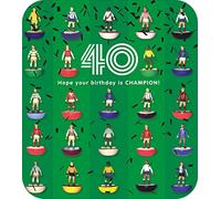 Danilo Promotions LTD Biglietto di auguri per il 40° compleanno, per il 40° compleanno, Subbuteo, Ufficiale Subbuteo