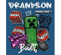Danilo Promotions LTD Biglietto di compleanno per nipote, biglietto di compleanno per nipote, biglietto di compleanno per nipote, biglietto di compleanno per lui Minecraft