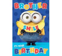 Danilo Promotions LTD Cattivissimo me biglietto di compleanno fratello Minions