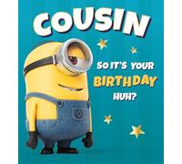Danilo Promotions LTD Cattivissimo me cugino biglietto di compleanno Minions