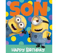 Danilo Promotions LTD Cattivissimo me figlio biglietto di compleanno Minions