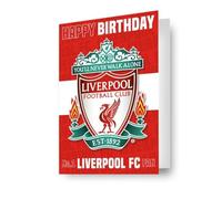 Danilo Promotions LTD Liverpool Fc Football - Biglietto di auguri per compleanno, effetto 3D, lenticolare, un fantastico biglietto per tutte le occasioni