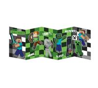 Danilo Promotions LTD Minecraft, biglietto di auguri di compleanno, 5 pagine, pieghevole