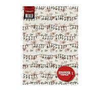 Danilo: Stranger Things - Carta da regalo, motivo: The Upside Down, 2 fogli, 2 etichette Stranger Things