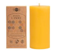 Danilovo Candele Cera d’Api Naturale al 100% - Decorazioni Casa Eleganti e di Alta Qualità - Candele Naturali Decorative e Sostenibili (1 pz, 5 x 10 cm, 35 Ore)