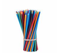 Danilovo Candele di cera d'api (multicolore) - Candele ortodosse per preghiera Rituals decorazione da tavolo 70 pezzi (7 colori, altezza 16,5 cm)