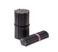 Danilovo Candele (Nero) Profumate in Pura Cera d’Api - Candele Chiesa Ortodossa per Preghiere, Lunghe, N140, Altezza 16 centimetri, 50pz