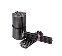 Danilovo Candele (Nero) Profumate in Pura Cera d’Api - Candele Chiesa Ortodossa per Preghiere, Natale, Lunghe, N60, Altezza 20,5 centimetri, 100 pz
