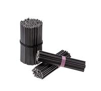 Danilovo Candele (Nero) Profumate in Pura Cera d’Api - Candele Chiesa Ortodossa per Preghiere, Natale, Lunghe, N60, Altezza 20,5 centimetri, 25 pz