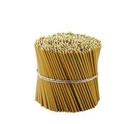 Danilovo Candele Profumate in Pura Cera d’Api - Candele Chiesa Ortodossa per Preghiere, Natale, Lunghe, Morbide, N140, Altezza 16 centimetri, 200 pz