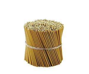 Danilovo Candele Profumate in Pura Cera d’Api - Candele Chiesa Ortodossa per Preghiere, Natale, Lunghe, Morbide, N100, Altezza 16,5 centimetri, 350 pz