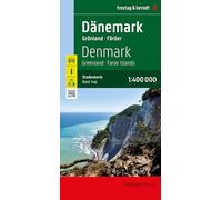 Freytag & Berndt – Carta geografica Danimarca 1:400.000: Grönland - Färöer AK 6301