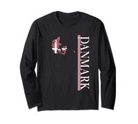 Danimarca - Danimarca - Bandiera Danese Dannebrog - Mappa Souvenir Maglia a Manica