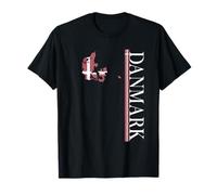 Danimarca - Danimarca - Bandiera Danese Dannebrog - Mappa Souvenir Maglietta